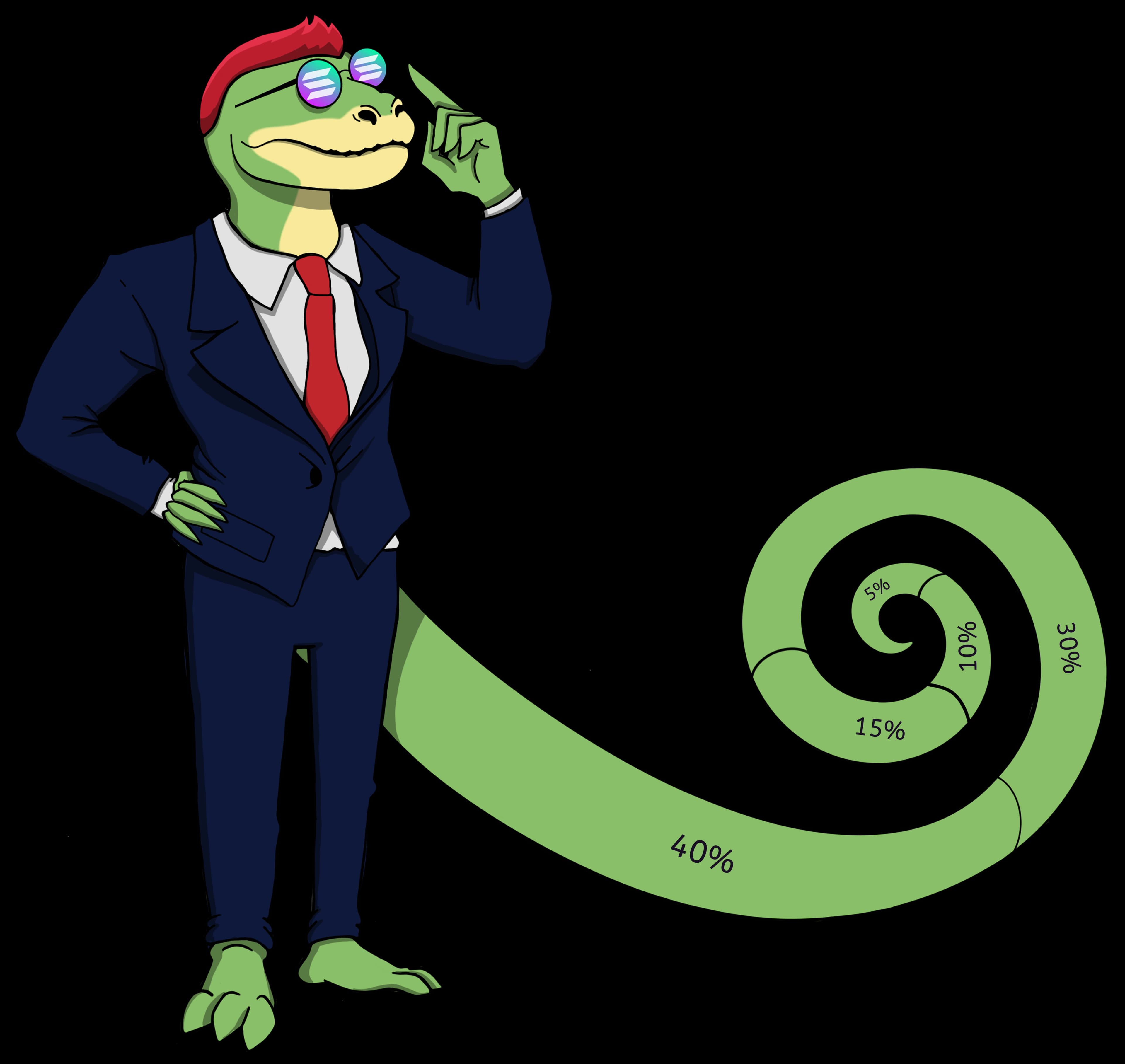 Reptil Decoration